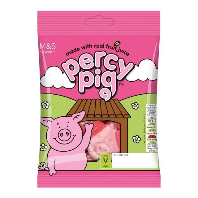 M&amp;amp;S Percy Pig Fruit Gums   170g