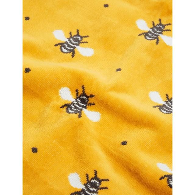 M&amp;amp;S Pure Cotton Bee Towels 2 Pack Ochre   2 per pack
