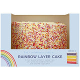 M&amp;amp;S Rainbow Layer Cake   690g