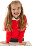 M&amp;amp;S Red Unisex 2Pk Cotton Jumper with Staynew 3-14 Y