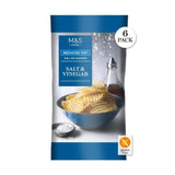 M&amp;amp;S Reduced Fat Salt &amp;amp; Vinegar Crisps Multipack   6 x 25g