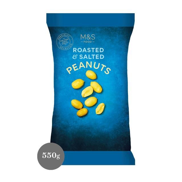 M&amp;amp;S Roasted &amp;amp; Salted Peanuts   550g
