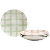 M&amp;amp;S Set Of 4 Linear Side Plates Multi   4 per pack