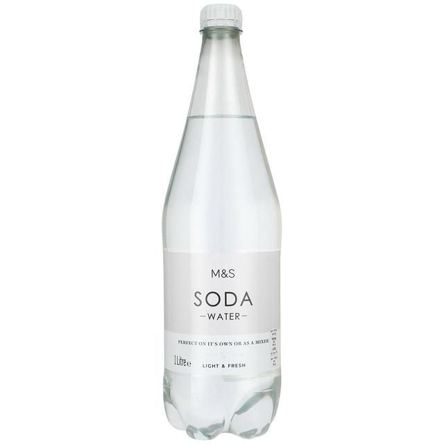 M&amp;amp;S Soda Water   1L