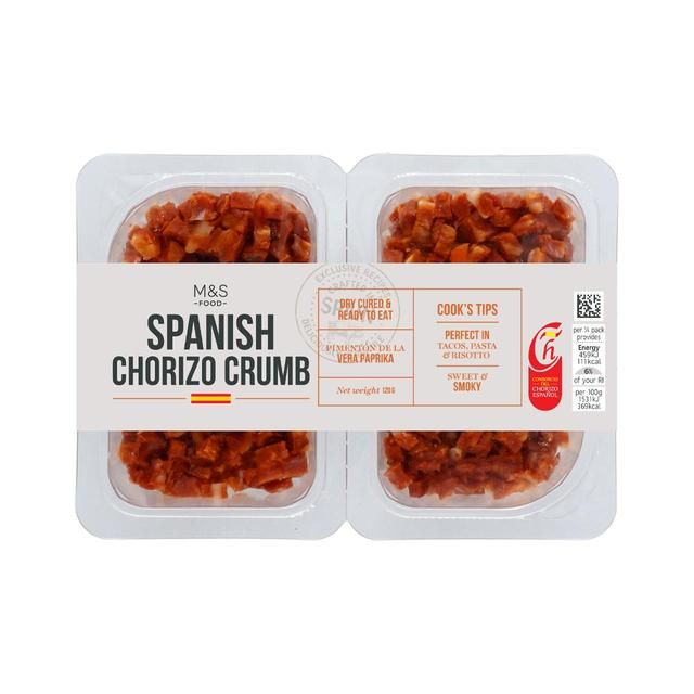 M&amp;amp;S Spanish Chorizo Crumb   2 x 60g