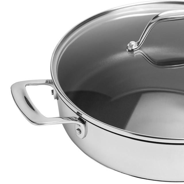 M&amp;amp;S Stainless Steel Non-Stick Saute Pan