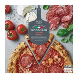 M&amp;amp;S Stonebaked Woodfired Salami Napoli Pizza Frozen   370g