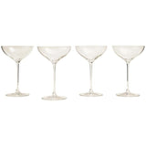 M&amp;amp;S The Sommelier's Edit Set of 4 Champagne Saucers 'One Size Clear   4 per pack