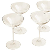 M&amp;amp;S The Sommelier's Edit Set of 4 Champagne Saucers 'One Size Clear   4 per pack