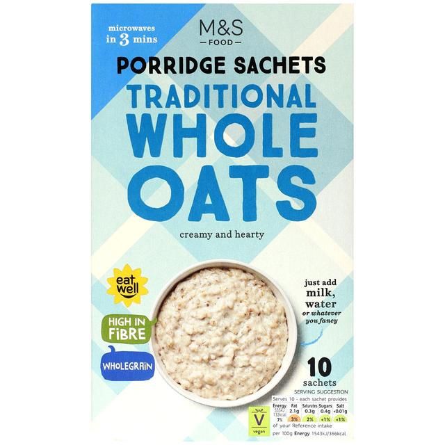 M&amp;amp;S Traditional Whole Oats   360g