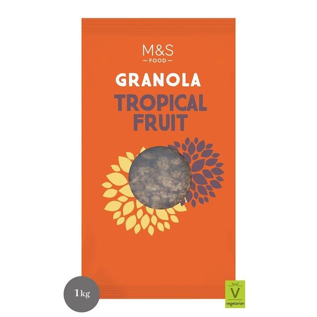 M&amp;amp;S Tropical Fruit Granola   1kg