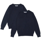 M&amp;amp;S Unisex 2Pk Cotton Jumper with Staynew 12-13Y   2 per pack