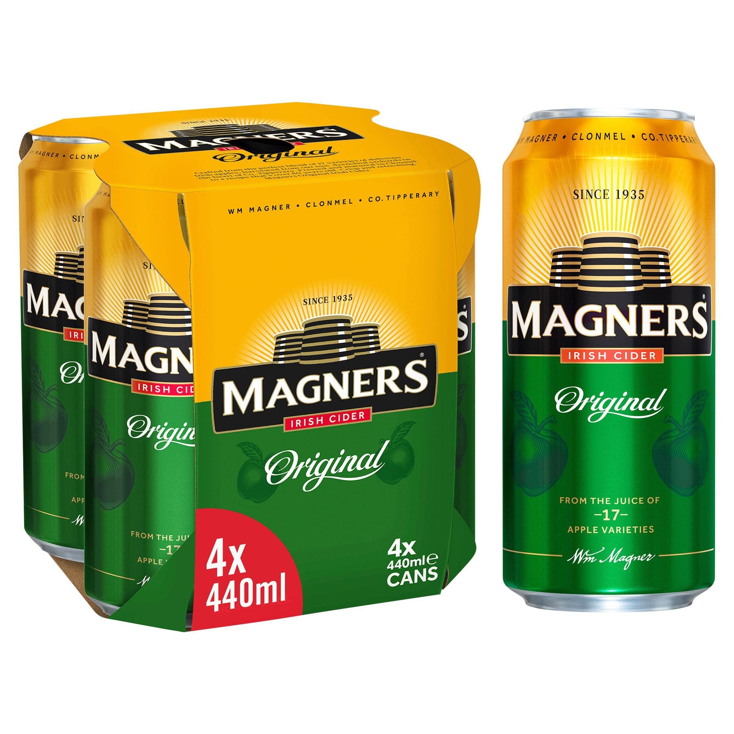 Magners Irish Cider Original Cans 4x440ml