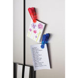 Magnetic Bag Clips Assorted Colours Pack of Seven