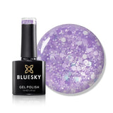 Bluesky Gel Polish - Glitter Neon 13 - Purple
