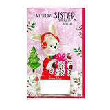 Simon Elvin With Love Sister Christmas Card (Pack of 6)