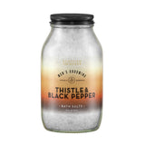Scottish Fine Soaps Men's Thistle & Black Pepper Bath Salts 500g