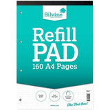 Silvine Dot Grid Layout A4 Refill Pad (Pack Of 6)