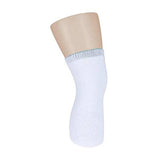 Unisex 6 Pairs Prosthetic Socks for Amputees 50 cm White