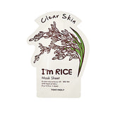 TONYMOLY I'm Rice Mask Sheet - Clear Skin