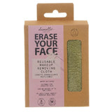 Erase Your Face Green Make Up Removing Cloth