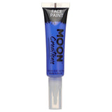 Moon Creations - Face Paint with Brush Applicator - Dark Blue