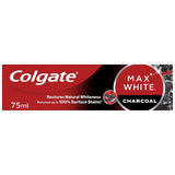 Colgate Max White Charcoal Whitening Toothpaste 75ml
