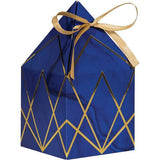Creative Party Paper Metallic Gift Boxes (Pack of 8)