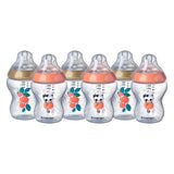 Tommee Tippee Closer to Nature Baby Bottles, 6 Pack