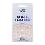 Elegant Touch Nail Icons Forget Me Not