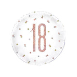 Unique Party Round 18th Foil Balloon