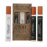 100 Bon 100% Natural Unisex Vegan Perfumes 3 x 15ml