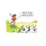 Kevin Milner Countryside Little Bo Peep Card