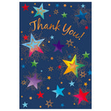 Simon Elvin Stars Thank You Card (Pack of 6)