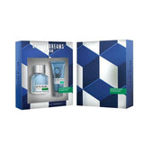 Benetton United Dreams Men Go Far Gift Set 100ml EDT