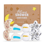 Livingandhome 8pcs Steamer Fizzies with Essential Oil set