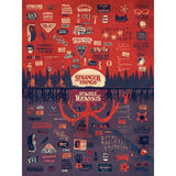 Stranger Things The Upside Down Canvas Print