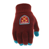 West Ham United FC Adult Touch Screen Winter Gloves