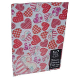 Paper Hearts Valentine Gift Wrap Sheets (Pack of 4)