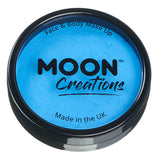 Moon Creations - Pro Face Paint Cake Pots - Sky Blue