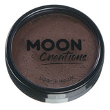 Moon Creations - Pro Face Paint Cake Pots - Dark Brown