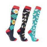 Hy Adult Ay Up Duck Bamboo Socks (Pack of 3)
