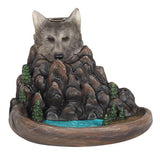 Something Different Cliff Wolf Backflow Incense Burner