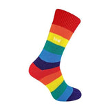 Mens & Ladies Rainbow Thermal Socks 4-8