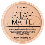 Rimmel Stay Matte Pressed Powder Sandstorm 4