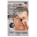 7th Heaven Mens Blackhead Nose Pore Strips with Witch Hazel