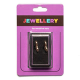 Sensation Jewellery Large Gold Plated Heart Huggy Hoop