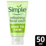 Simple Kind to Skin Refreshing Facial Wash Gel 50ml