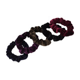 Livingandhome 5Pcs Hair Scrunchies Elastics Hair Bands