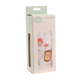 Ziggle Baby Cotton Muslin Swaddle Wrap - Woodland